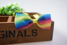 Load image into Gallery viewer, Cute Rainbow Bow Ties Colorful
